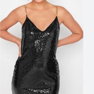 Long Tall Sally dress. Look and feel amazing in this sequined party dress